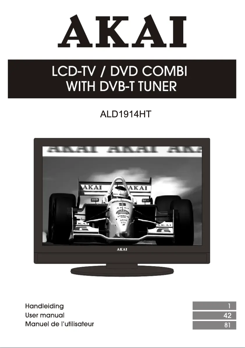 Imagen de la primera página del manual del dispositivo ALD1914HT