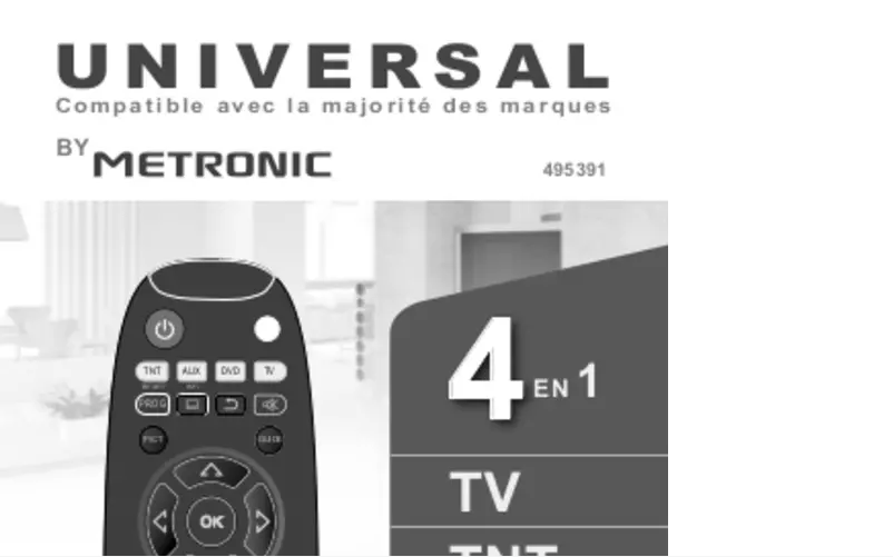 Página 1 del manual Manual de usuario Metronic Zap 4 495391