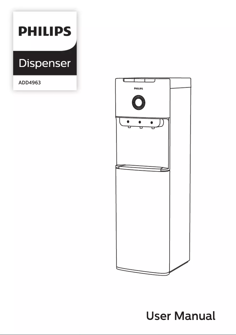 Imagen de la primera página del manual del dispositivo ADD4963