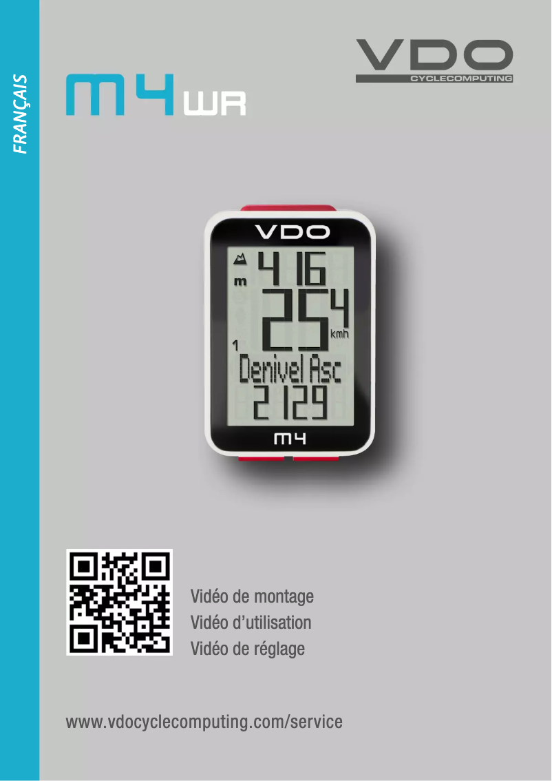 Página 1 del manual Manual de usuario VDO M4 WR