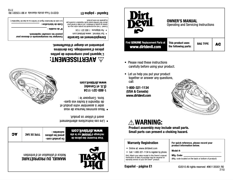 Imagen de la primera página del manual del dispositivo Sd30050 Turbo