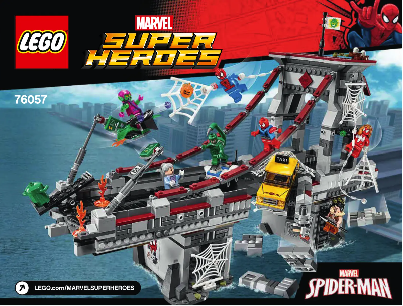 Página 1 del manual Manual de usuario Lego Marvel Super Heroes 76057