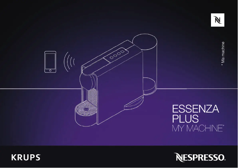 Imagen de la primera página del manual del dispositivo Nespressso Essenza Plus XN5111