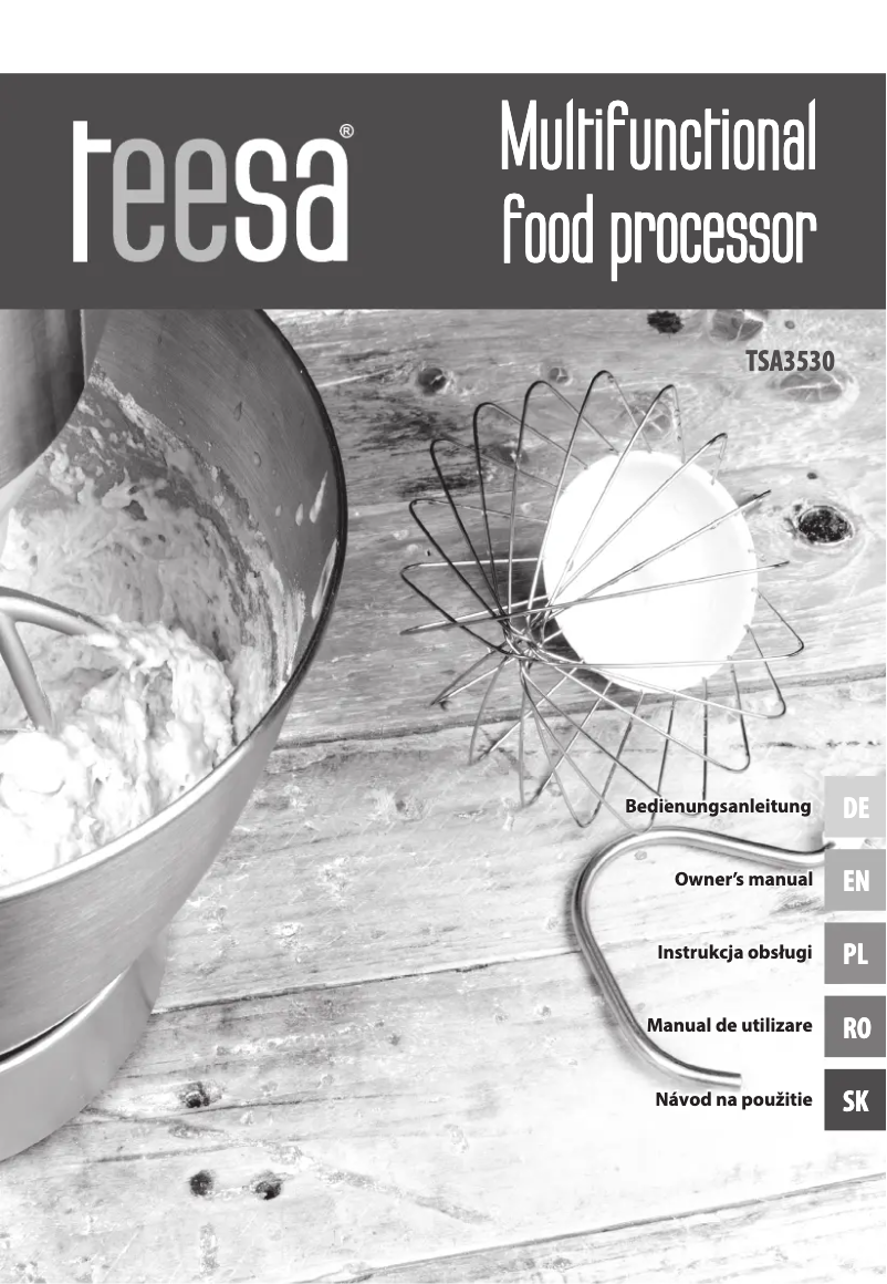 Página 1 del manual Manual de usuario Teesa TSA3530