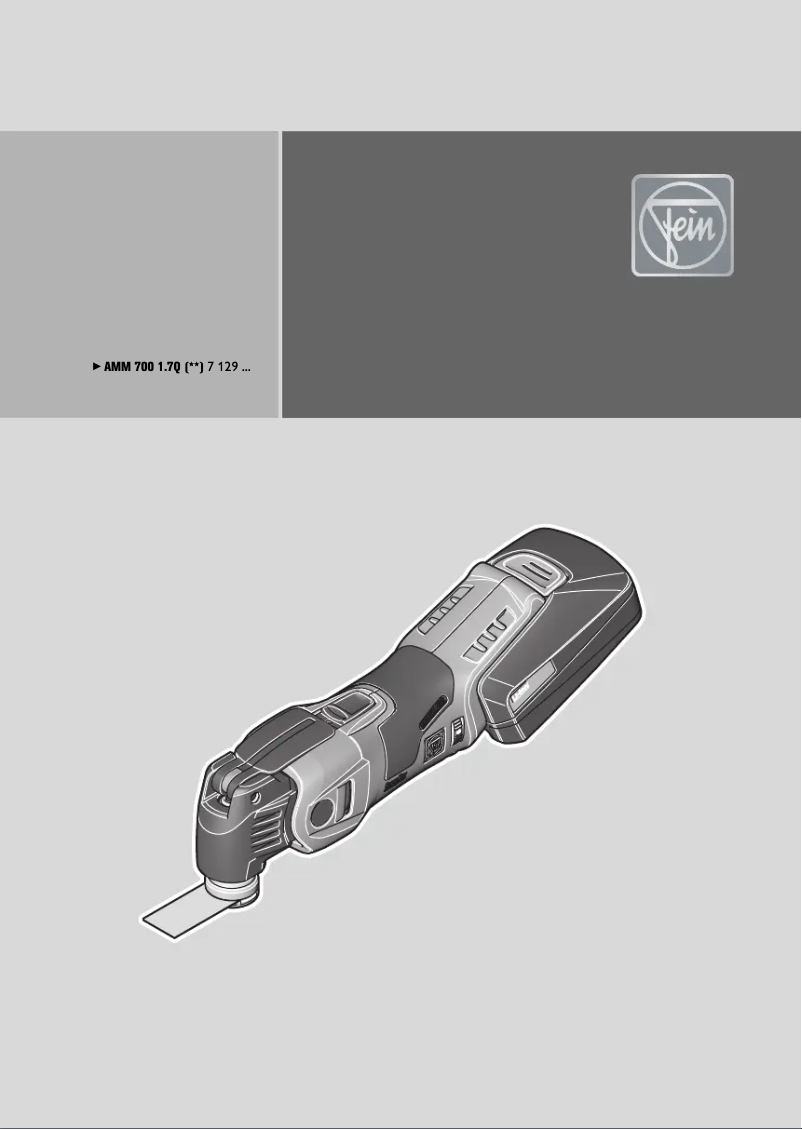 Página 1 del manual Manual de usuario Fein Multimaster AMM 700 1.7 Q Autoglas AS