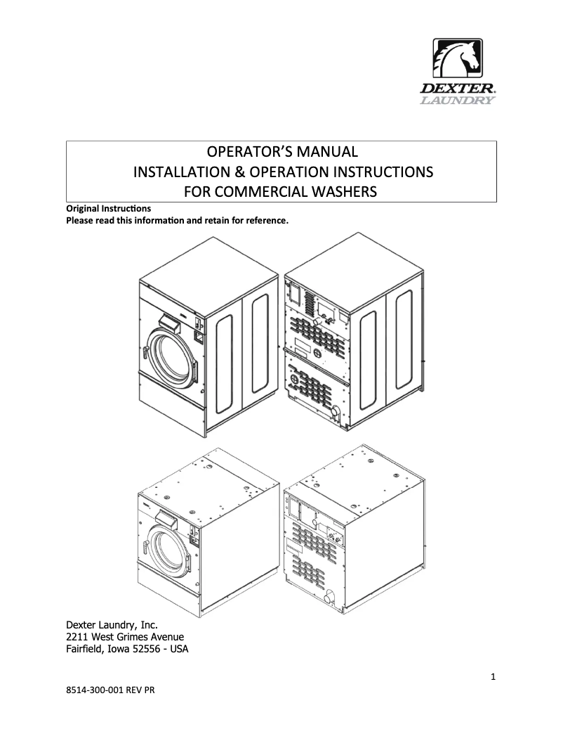 Imagen de la primera página del manual del dispositivo T-600