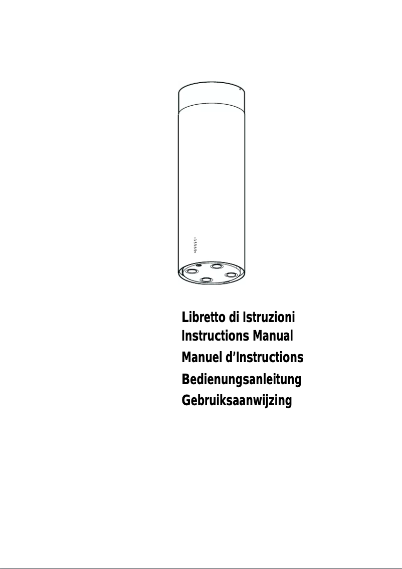 Imagen de la primera página del manual del dispositivo Cylindre/3
