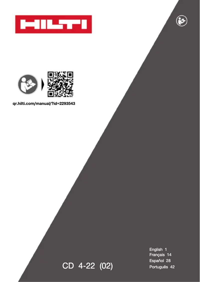 Imagen de la primera página del manual del dispositivo CD 4-22