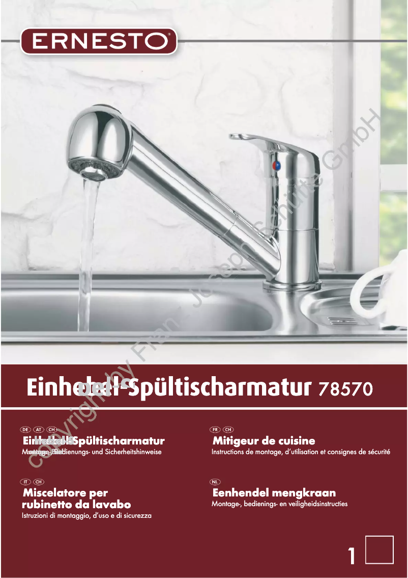 Página 1 del manual Manual de usuario Ernesto 78570