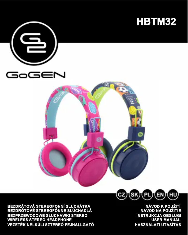 Página nº 1 - Manual de usuario GoGen HBTM32BL