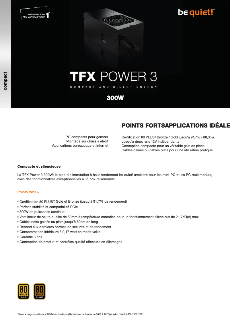 Imagen de la primera página del manual del dispositivo TFX Power 3