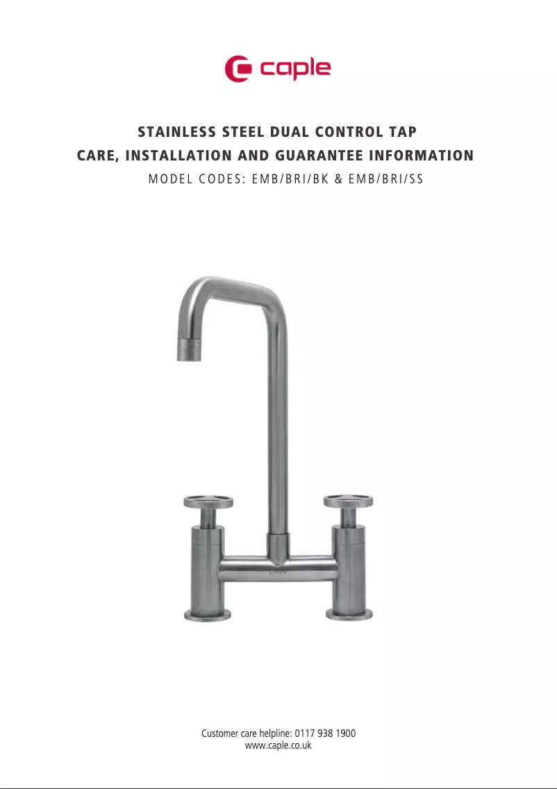 Imagen de la primera página del manual del dispositivo EMB/BRI/SS