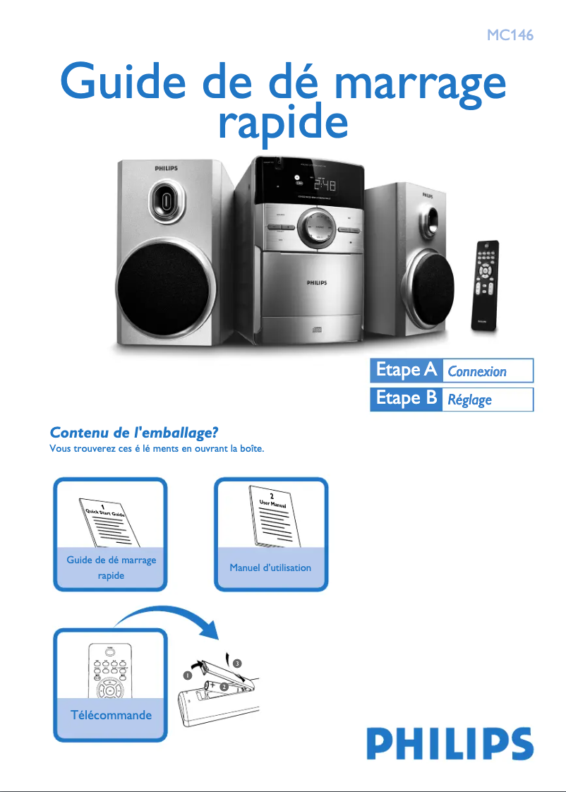Imagen de la primera página del manual del dispositivo MC146
