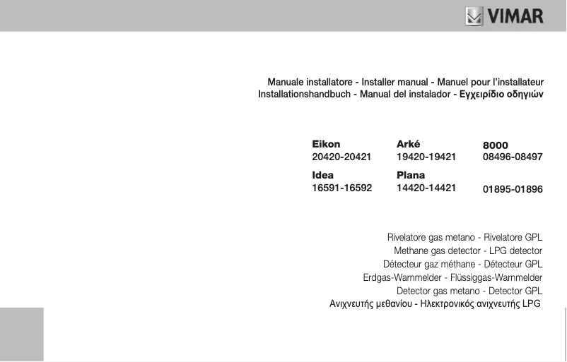 Imagen de la primera página del manual del dispositivo 20421.B