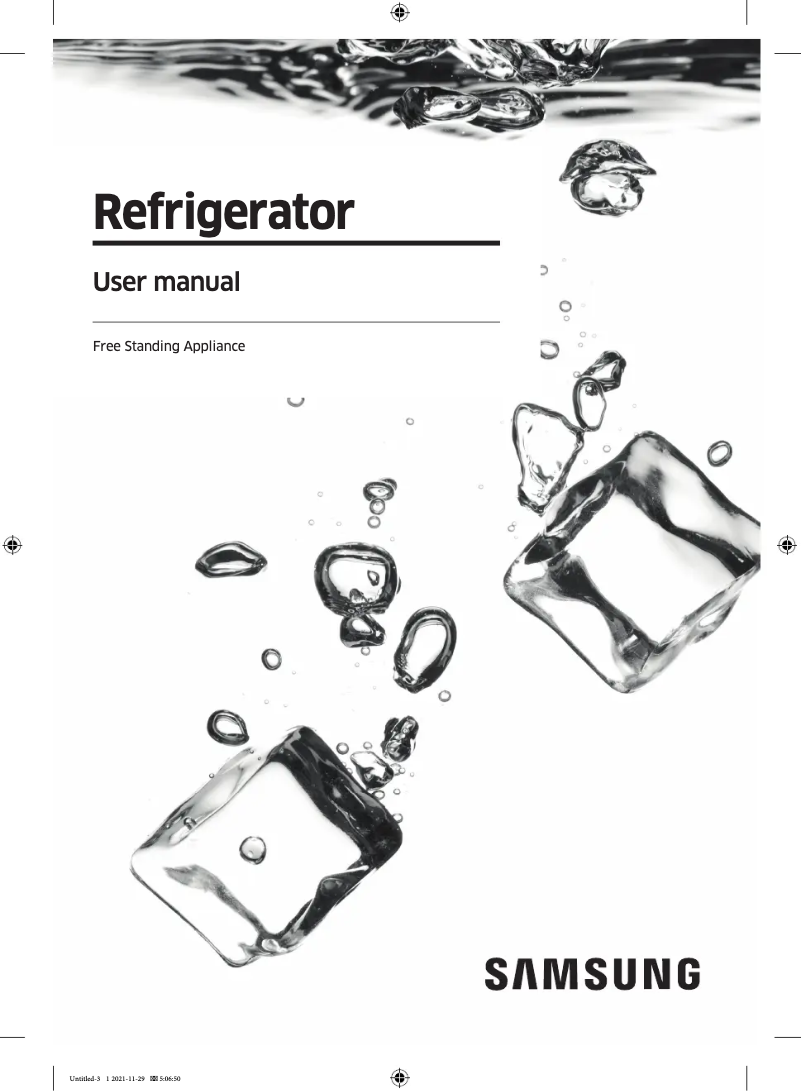 Imagen de la primera página del manual del dispositivo RF23BB86004M