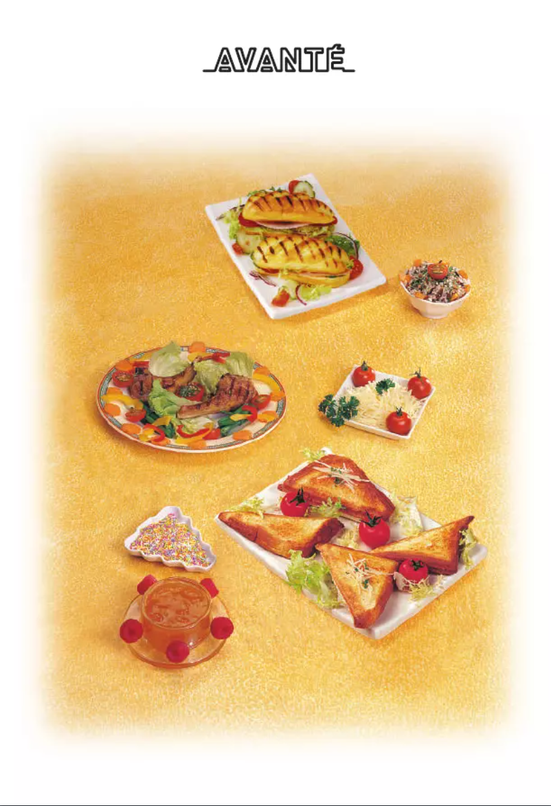 Página 1 del manual Manual de usuario Tefal Avante SW6020