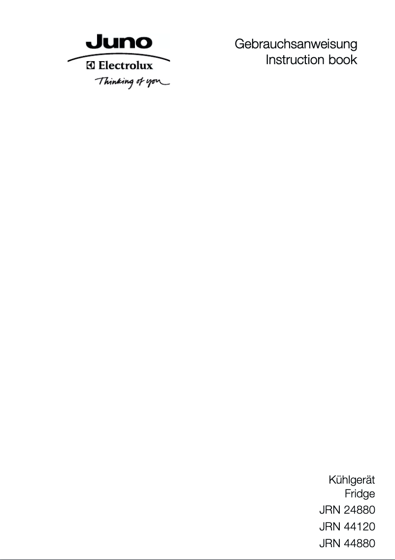 Imagen de la primera página del manual del dispositivo JRN44880