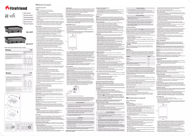 Imagen de la primera página del manual del dispositivo BQ-6391F