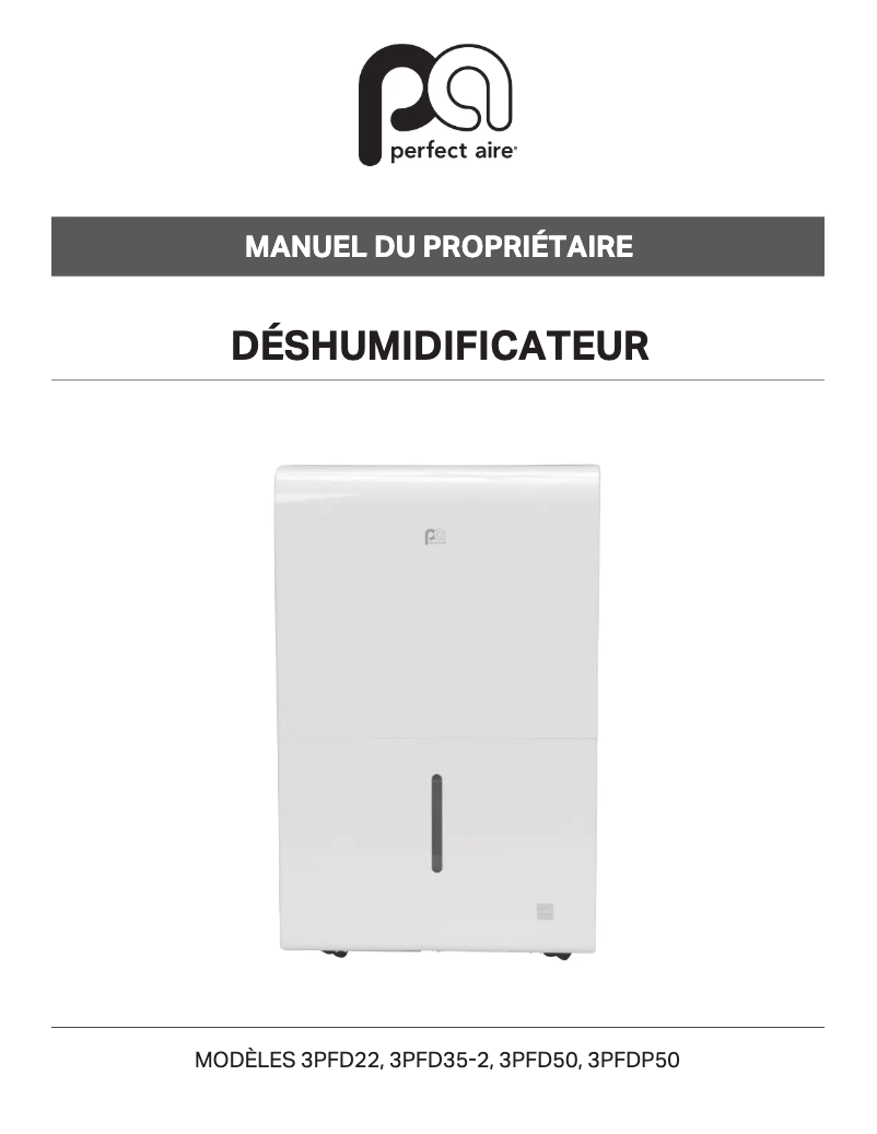 Imagen de la primera página del manual del dispositivo 3PFD35-2