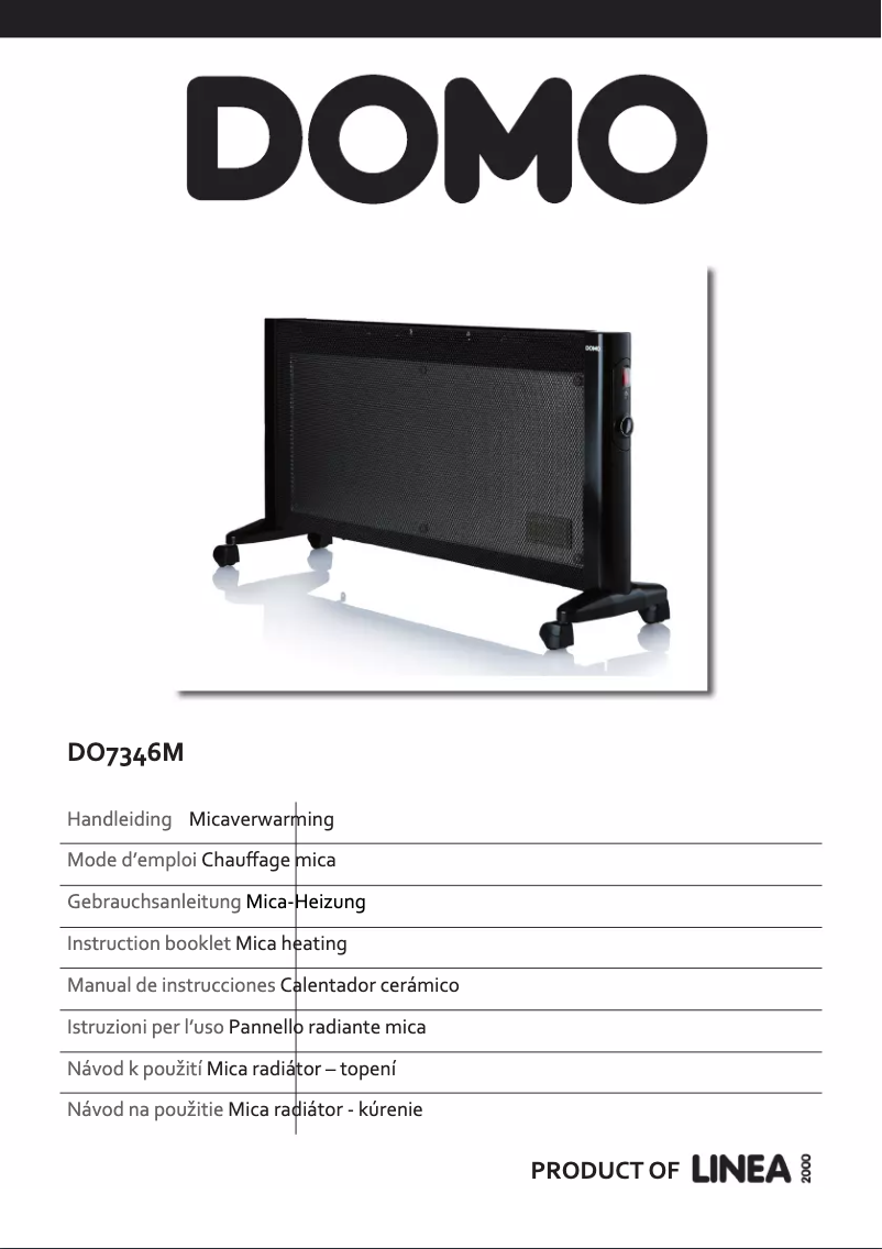 Página nº 1 - Manual de usuario Domo Mica DO7346M