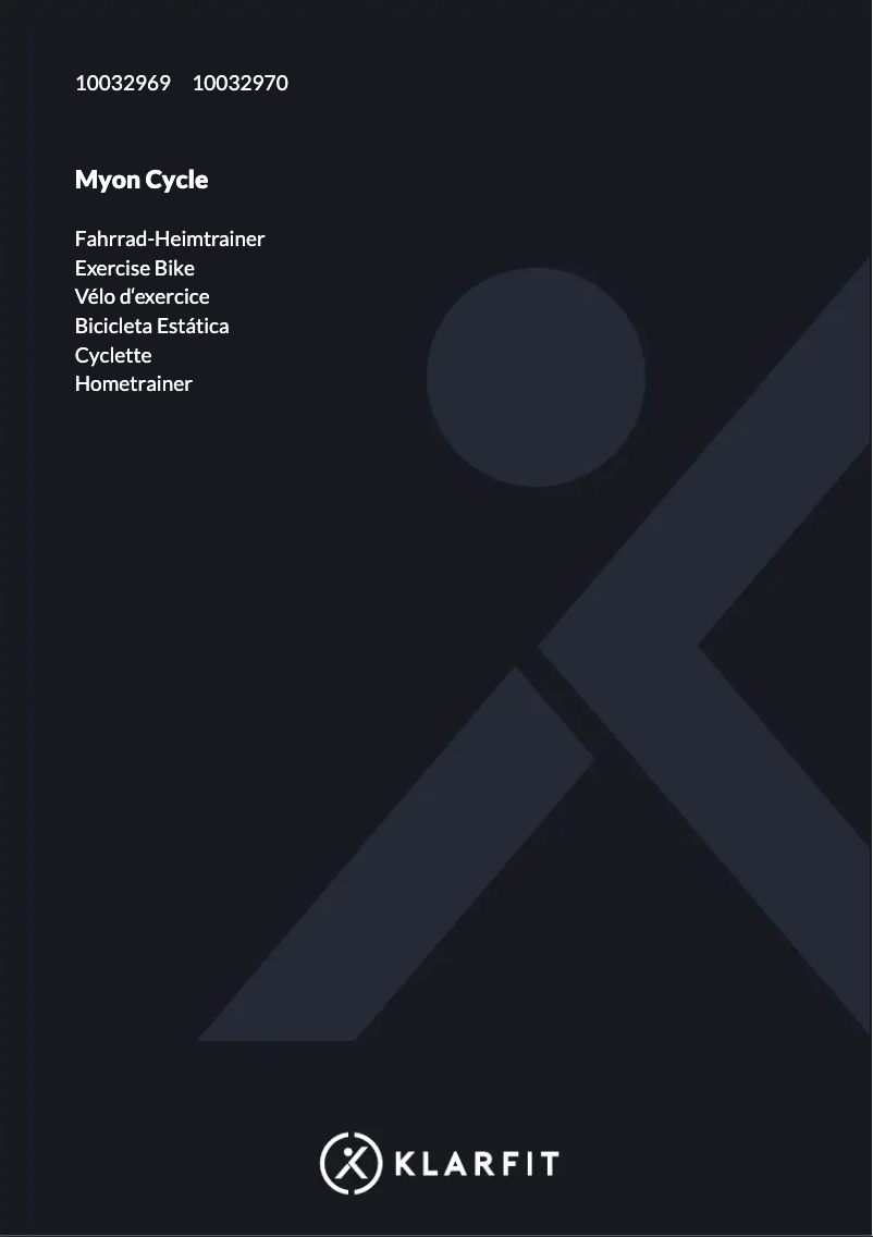 Página nº 1 - Manual de usuario Klarfit Myon