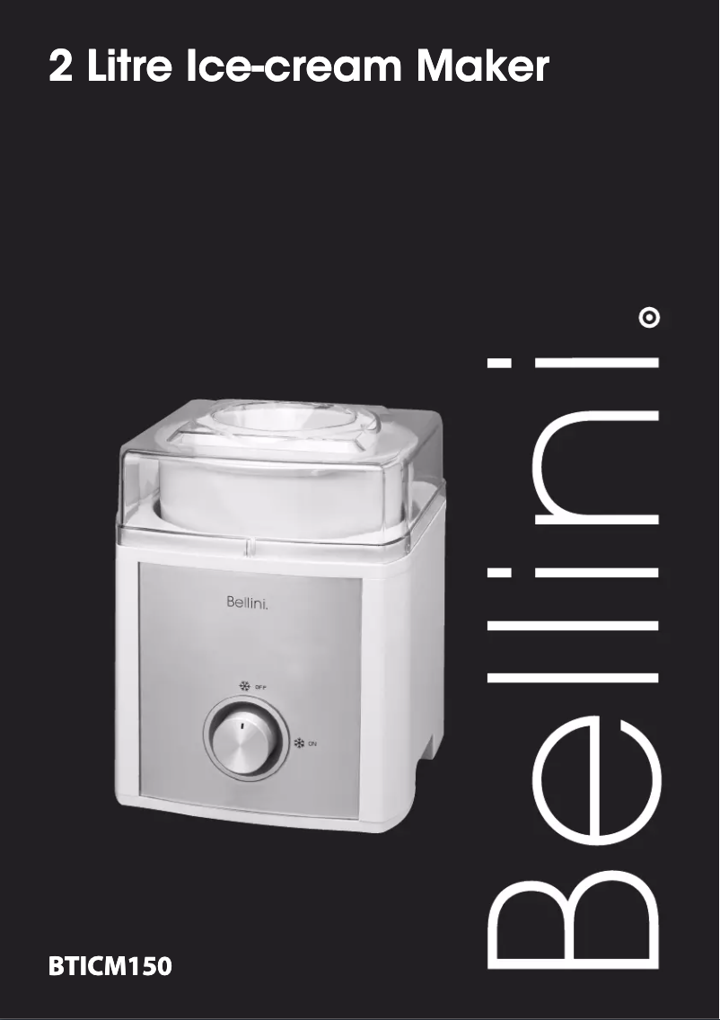 Página 1 del manual Manual de usuario Bellini BTICM150