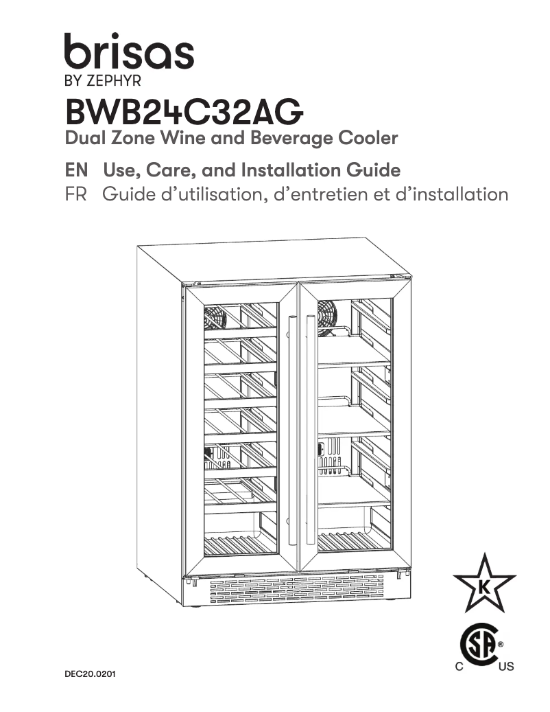 Imagen de la primera página del manual del dispositivo BWB24C32AG