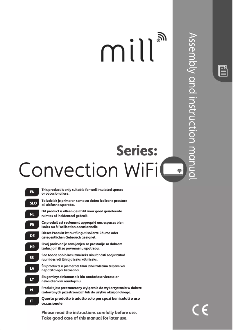 Imagen de la primera página del manual del dispositivo SG1200WIFI