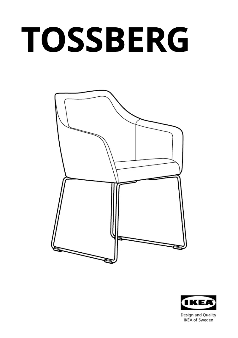 Imagen de la primera página del manual del dispositivo TOSSBERG 004.467.94