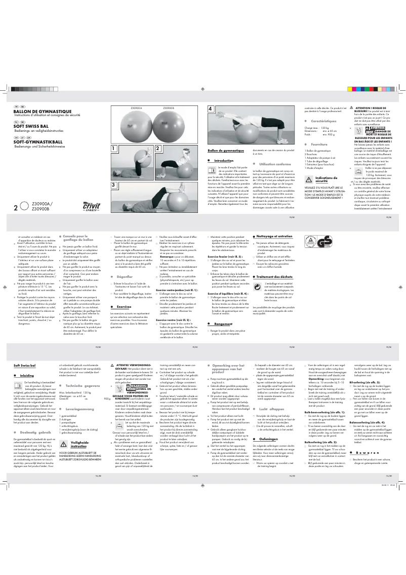 Página nº 1 - Manual de usuario Crivit IAN 073874