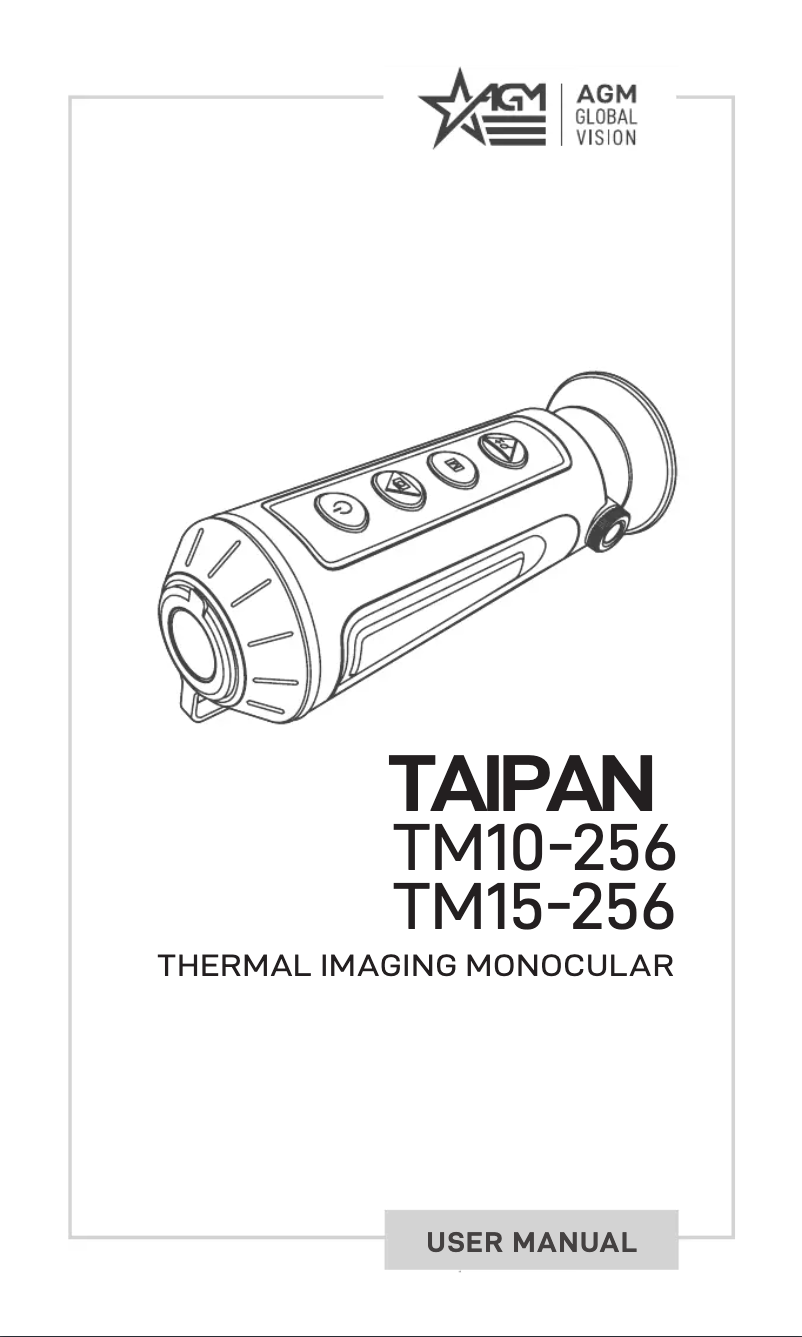 Página 1 del manual Manual de usuario AGM Taipan TM15-256