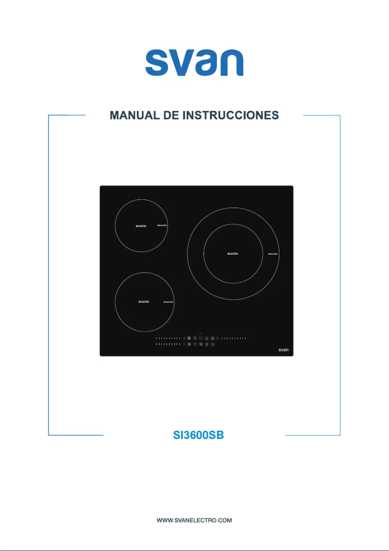 Imagen de la primera página del manual del dispositivo SI3600SB