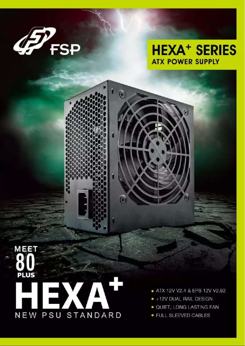 Página 1 del manual Manual de usuario FSP/Fortron Hexa+ 500