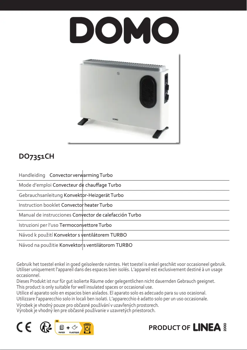 Imagen de la primera página del manual del dispositivo DO7351