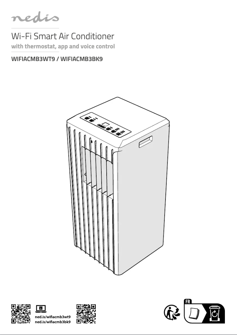 Imagen de la primera página del manual del dispositivo WIFIACMB3WT9