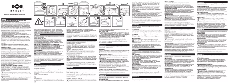 Imagen de la primera página del manual del dispositivo Riddim BT EM-JA012