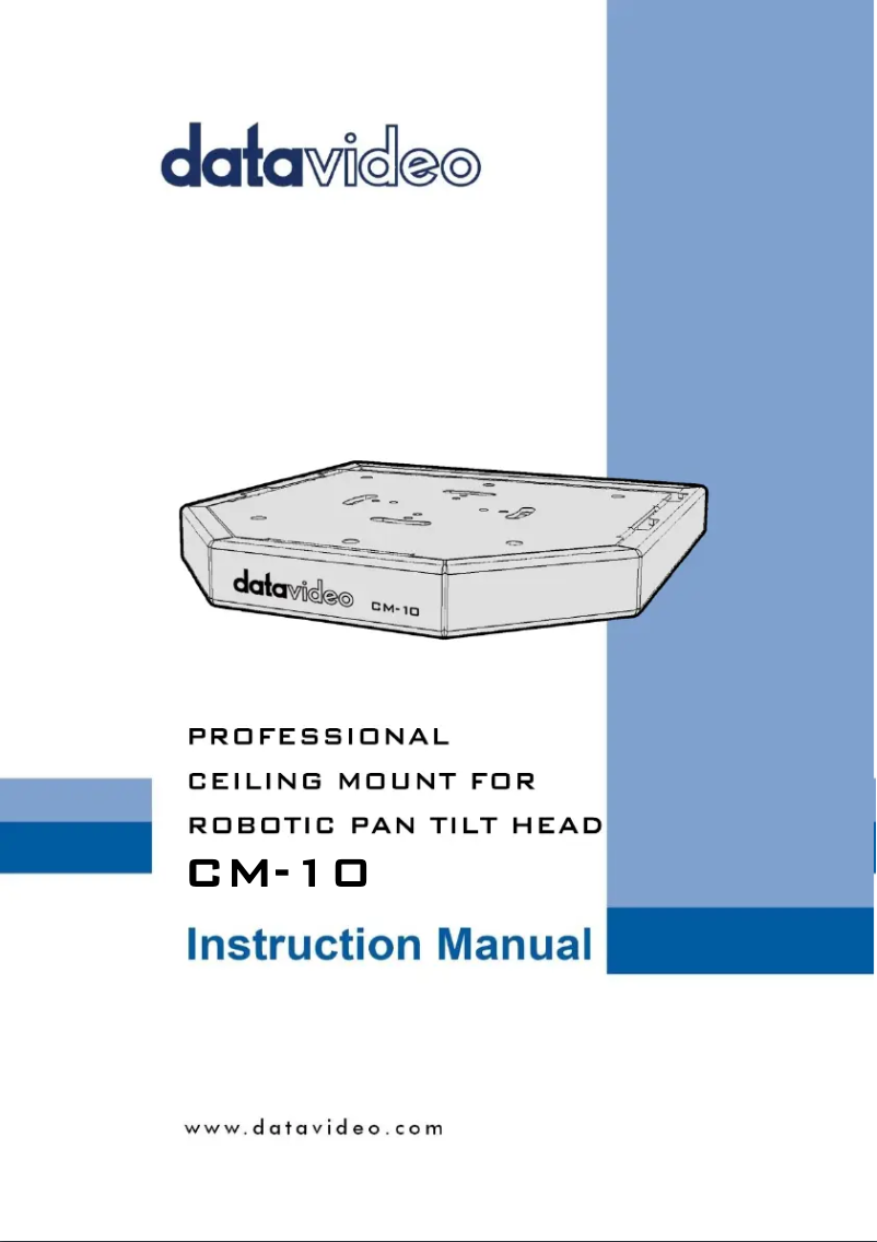 Imagen de la primera página del manual del dispositivo CM-10