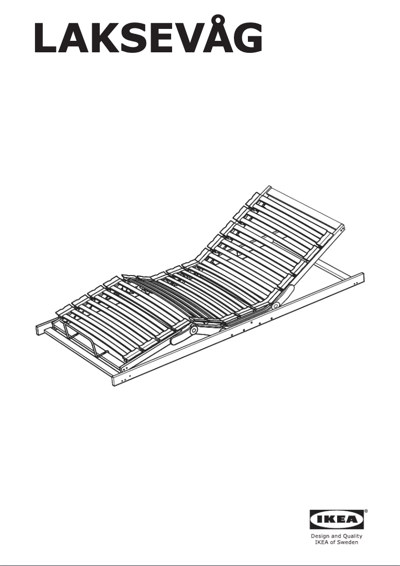 Página 1 del manual Manual de usuario Ikea LAKSEVAG
