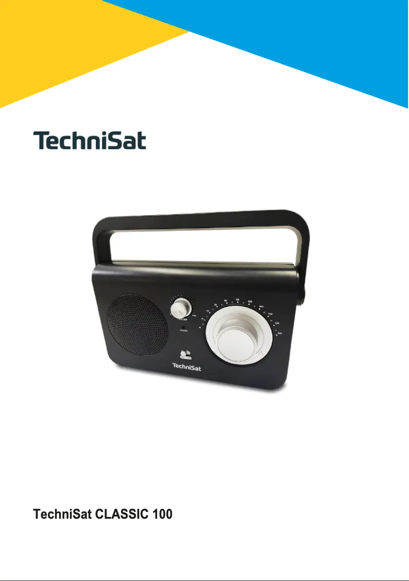 Página nº 1 - Manual de usuario TechniSat Classic 100