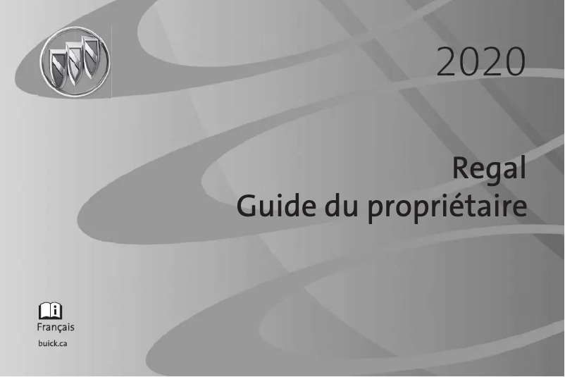 Página 1 del manual Manual de usuario Buick Regal (2020)
