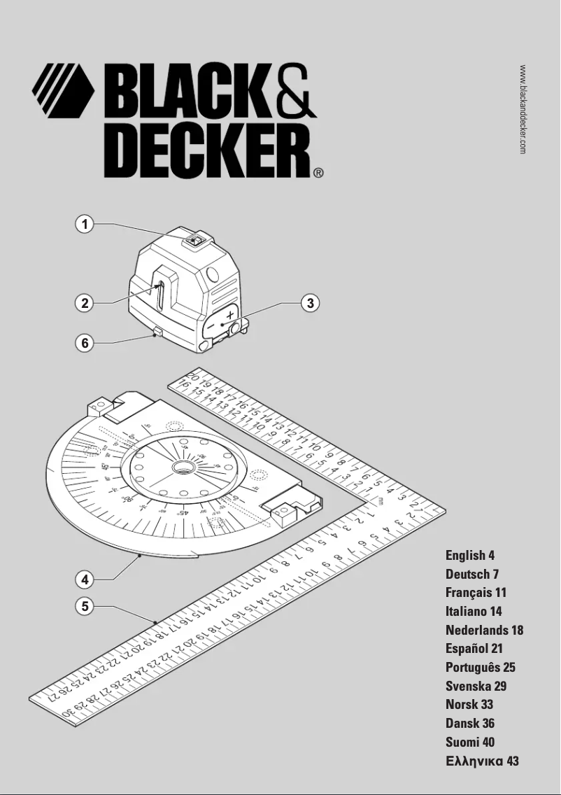 Imagen de la primera página del manual del dispositivo BDL100P
