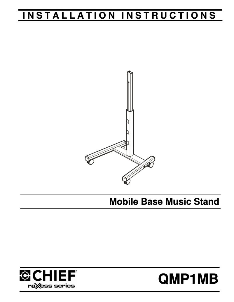 Imagen de la primera página del manual del dispositivo QMP1MB