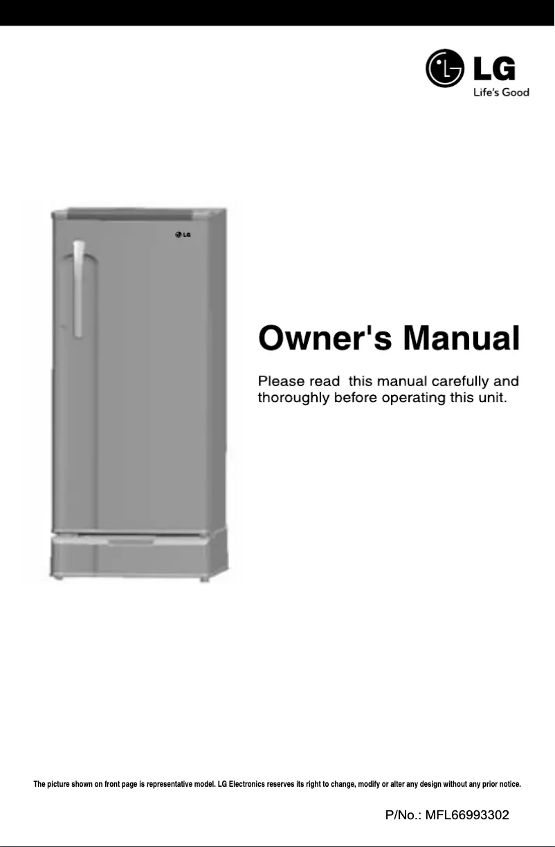 Página nº 1 - Manual de usuario LG GL-205KALC5