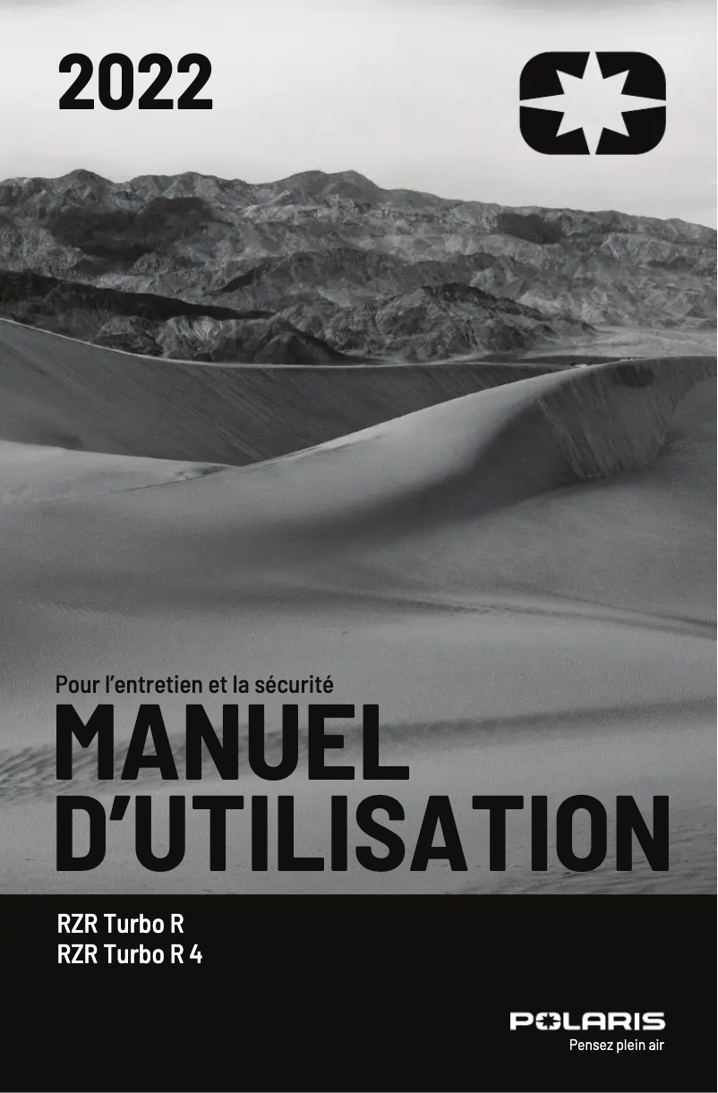 Imagen de la primera página del manual del dispositivo RZR Turbo R Ultimate EPS (2022)