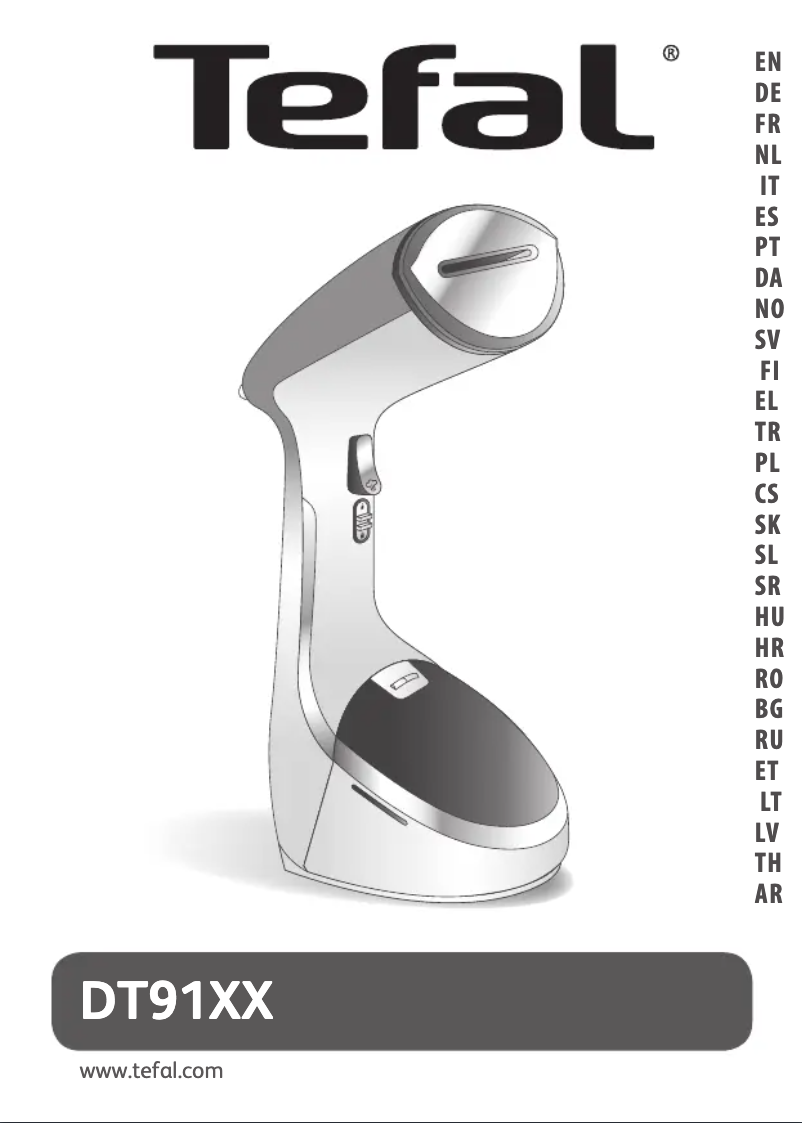 Página 1 del manual Manual de usuario Tefal Access Steam Care DT9100