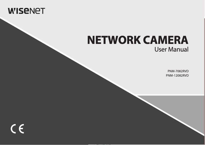 Página nº 1 - Manual de usuario Hanwha PNM-12082RVD