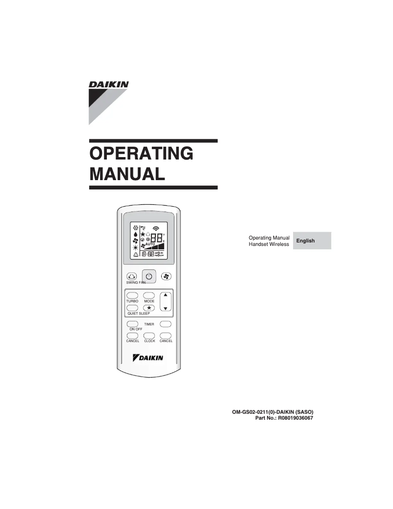 Imagen de la primera página del manual del dispositivo FHC25JEVLK