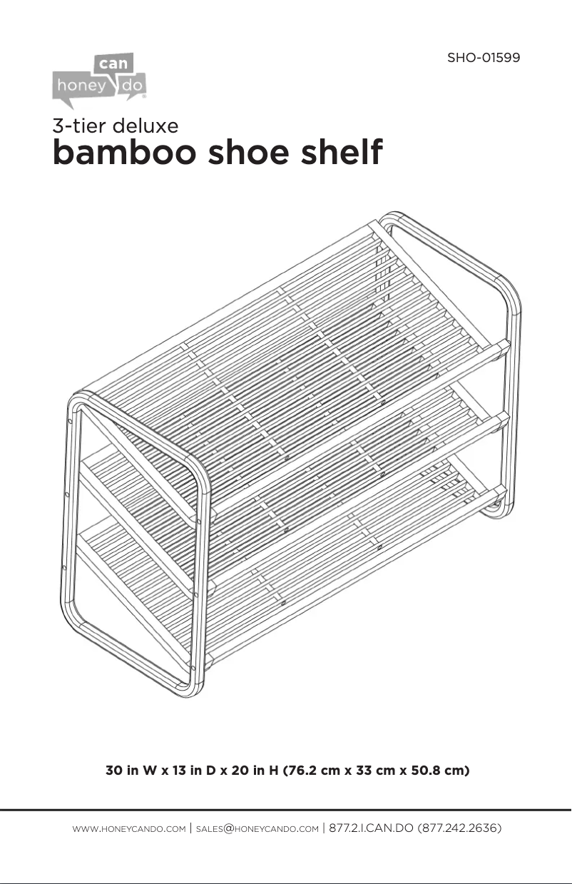 Imagen de la primera página del manual del dispositivo SHO-01599
