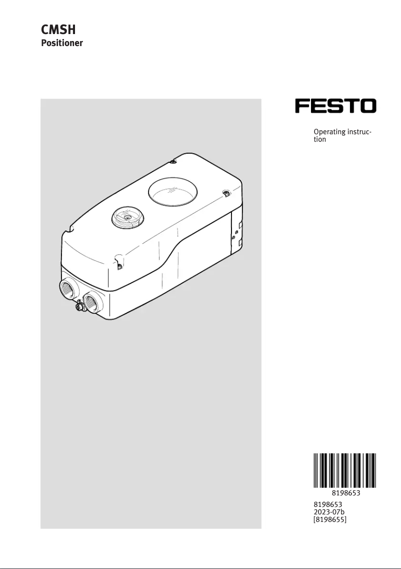 Página 1 del manual Manual de usuario Festo CMSH