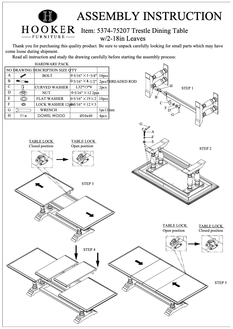 Imagen de la primera página del manual del dispositivo 5374-75207